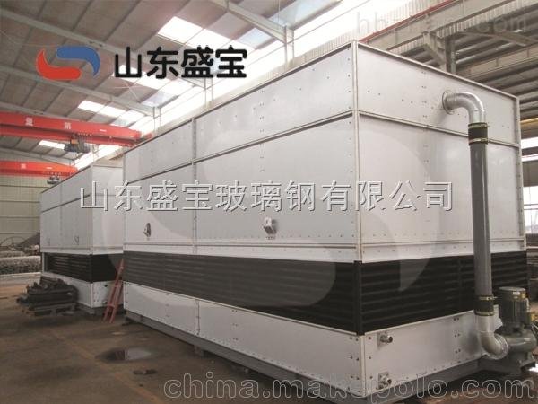 傳熱設(shè)備冷卻塔/玻璃鋼閉式冷卻塔制造商/山東盛寶圖片