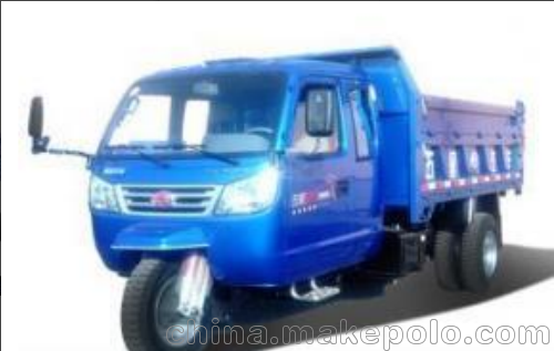 陜西福田五星領(lǐng)翔3000排半柴油自卸五輪車(chē)  福田領(lǐng)翔三輪汽車(chē)圖片
