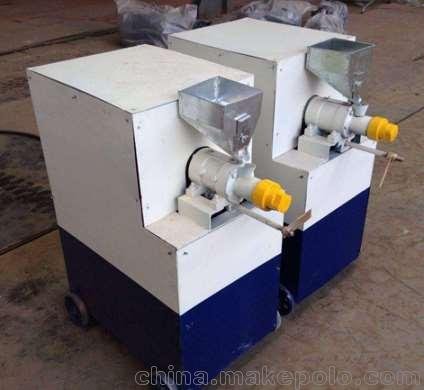 白面膨化機漂浮飼料膨化機 價格圖片