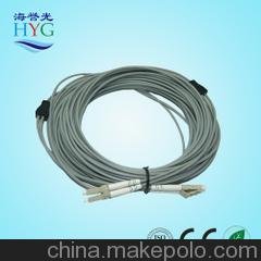 售LC/UPC-LC/UPC 鎧裝多模雙芯光纖跳線 3米圖片