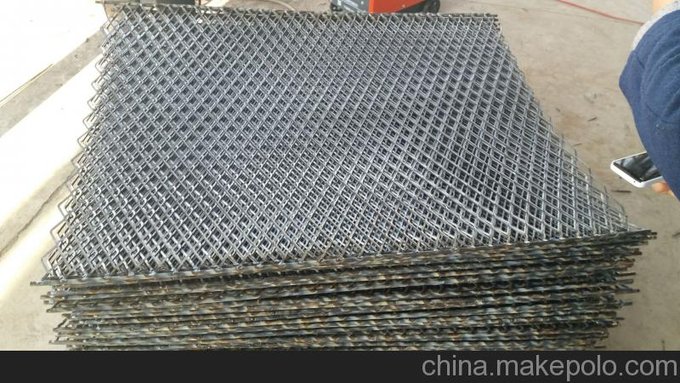 定做建筑鋼笆片 菱形q235低碳鋼笆網(wǎng) 拉伸沖壓擴(kuò)張鋼板網(wǎng)片圖片
