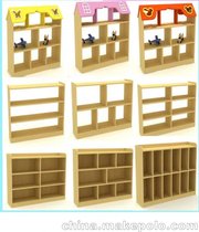 幼儿园桌子椅子、实木玩具柜、橡木玩具柜樟子松玩具柜