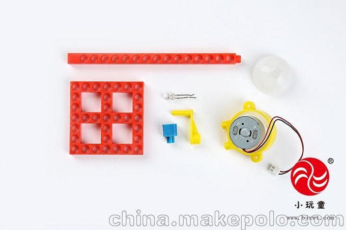 科學小玩具-手搖發(fā)電機圖片