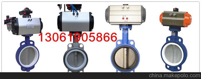 D641X-16C氣動(dòng)鑄鋼法蘭式蝶閥、氣動(dòng)襯膠法蘭蝶閥-德惠圖片