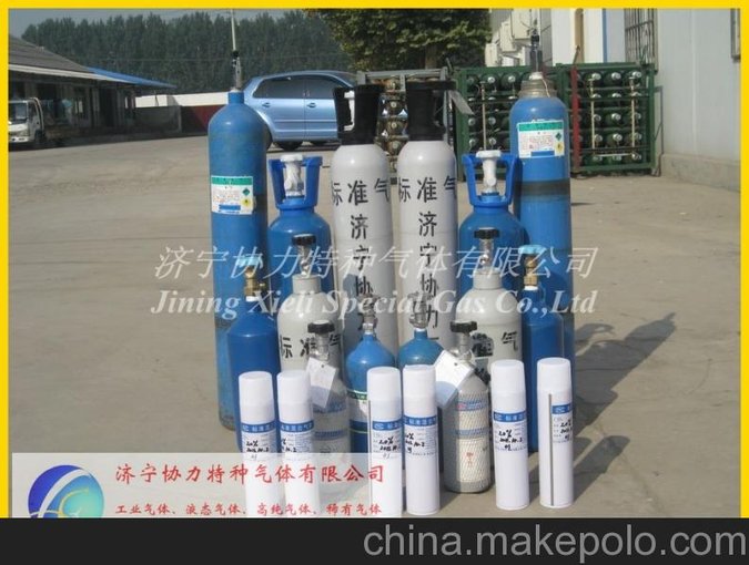廠(chǎng)家直銷(xiāo)山東菏澤市汽車(chē)尾氣檢測(cè)標(biāo)準(zhǔn)氣體（高標(biāo)低標(biāo)）高純氦氣圖片
