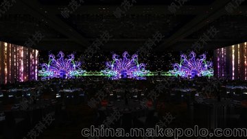 山东内蒙3D全息投影沉浸式5D宴会厅宴会厅新向标