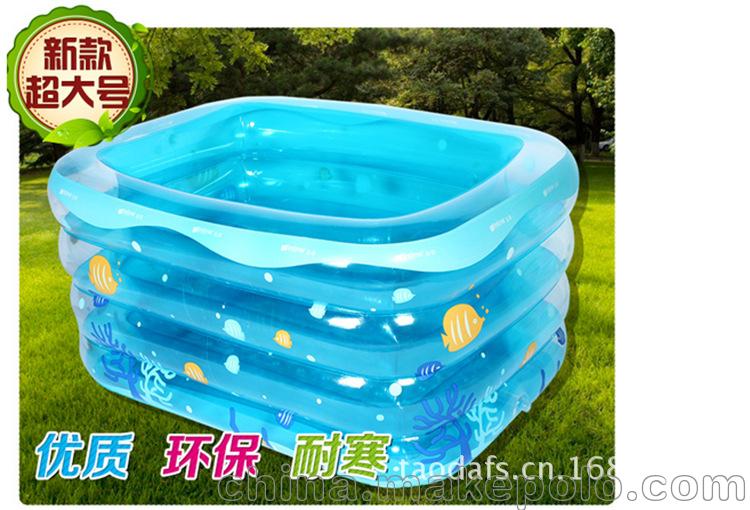 正品盈泰 大号儿童游泳池 超大号方形 宝宝游泳池 大型游泳池