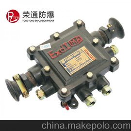 BHD2-40/660-2T，矿用隔爆型接线盒，2通低压电缆接线盒